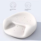 Ergonomic Meditation Cushion, Comfortable Floor Pillow for Yoga, Thick Memory Foam Floor Seat with Curved Back Support for Mindfulness Practice