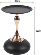Center Table Sofa Side Several, Mini Simple Home Bedroom Bedside Table, Creative Corner Cabinet Storage Shelf(Black)