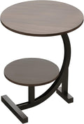 Modern Double Side Table for Living Room, Minimalist Small Side Table for Couch & Bedroom, Stylish Side Tables for Bedside Use