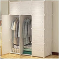 Portable Wardrobe Closet Rack for Bedroom - Easy Storage Solution for Clothes, Moving Boxes, and Organizing