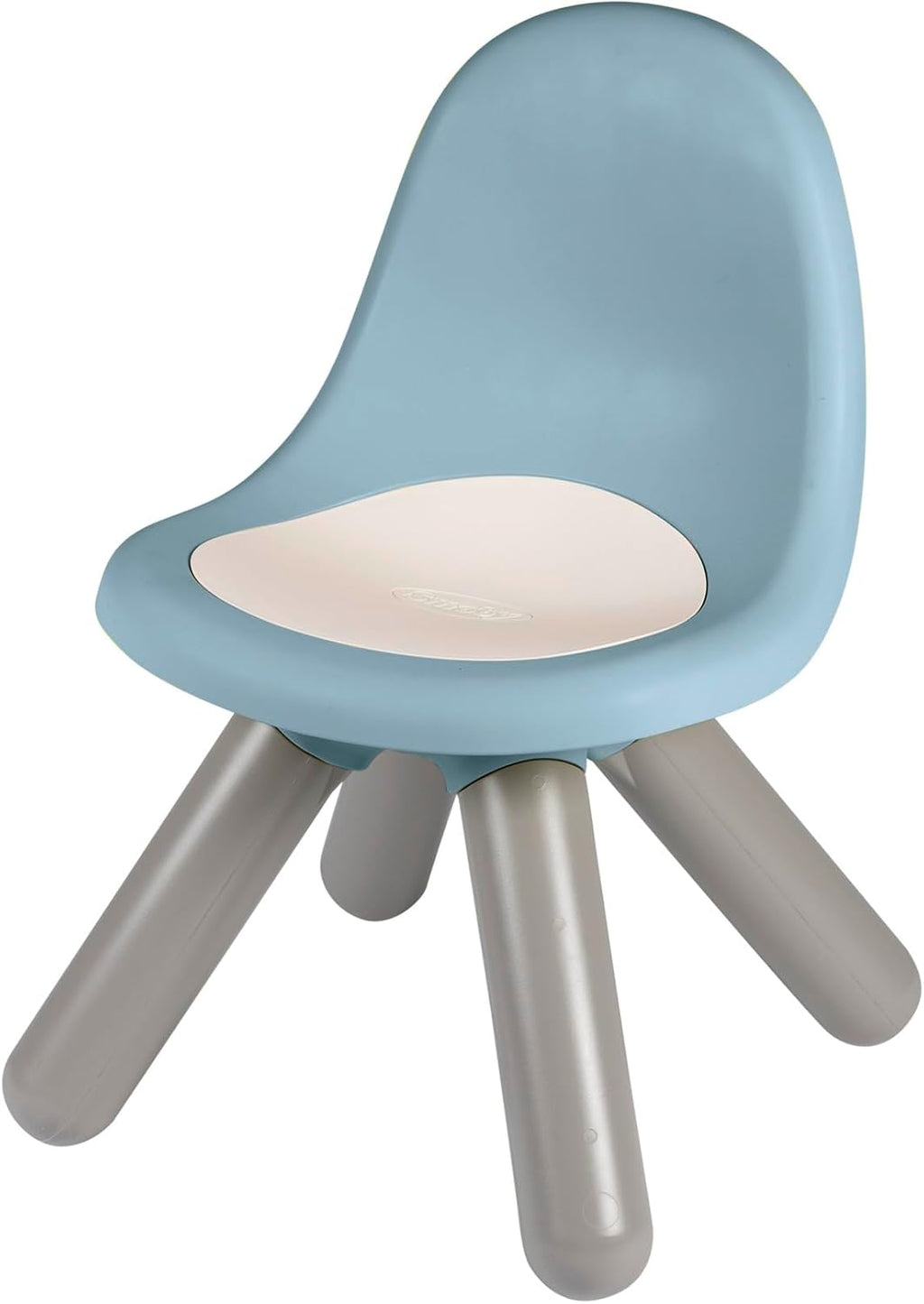 Smoby Life - Children's chair in blue - Indoor and outdoor use - Anti-UV coating - Recycled material - From 18 months - Made in France