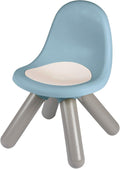Smoby Life - Children's chair in blue - Indoor and outdoor use - Anti-UV coating - Recycled material - From 18 months - Made in France
