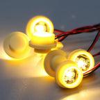 14PCS LED Lights 1X1 Circular Dot Compatible with Lego Building City Model Set Block Accessories Lighting Kit Toys（Warm Colors）
