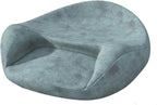 Ergonomic Meditation Cushion, Comfortable Floor Pillow for Yoga, Thick Memory Foam Floor Seat with Curved Back Support for Mindfulness Practice