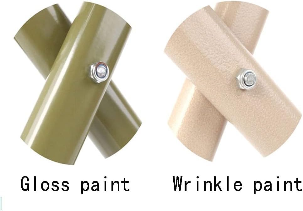 Portable Folding Back Chair Durable Metal Material Long Lasting Household Use Green Color(Green)