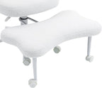 Meditation Chair, an Ergonomic Cross-Legged Seating Chair with Lumbar Support and A Height-Adjustable Seat Cushion, Ideal for People Engaged in High-Intensity Office Work. Beige
