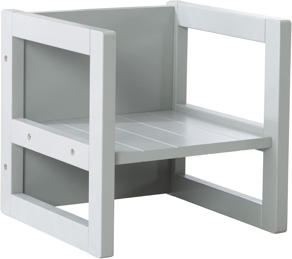 Roba-Kids Country-Farmhouse: Children's Gray Kids Chair