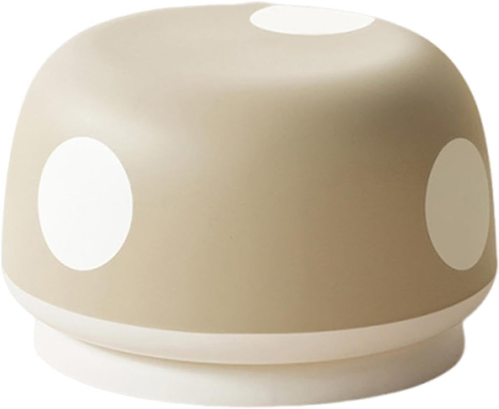 Mushroom Footstool Cartoon Ottoman Non Slip Bench Creative PP Material Smooth Surface Suitable for Kids Gift Giving Home Décor 30cmx19cm