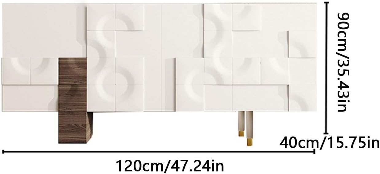 Entryway Cabinet Modern Sideboard, Entryway Cabinet with Doors, Decorative Cabinet, Storage Cabinet for Living Room, Entryway, Dining Room and Kitchen Bar Cabinet Sideboard Storage Cabinet
