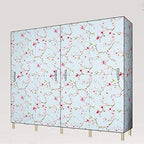 Detachable Wardrobe Steel Frame Thicken Bold Folding Full Hanging Fabric Simple Storage Economy Cloth