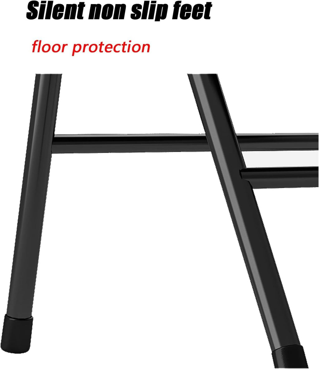Event Chairs - Commercial Event Seat Open Back - Metal Folding Chairs for Lobby,with Double Hinged Office Desk Guest Chair(Yellows)