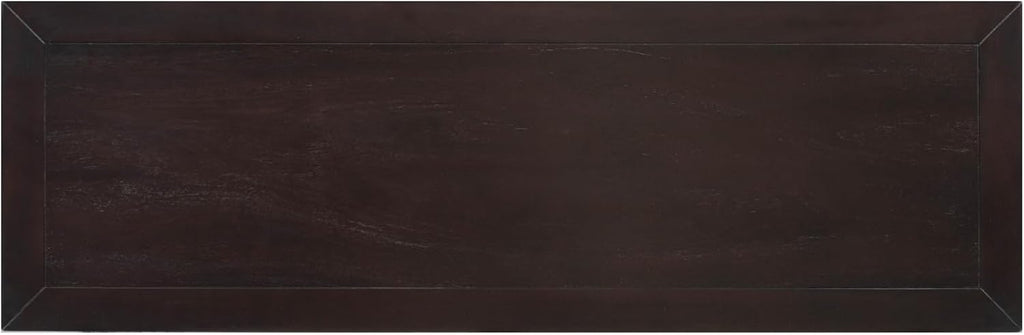 Knocbel Vintage Wood Console Table Buffet Sideboard with 4 Storage Drawers, 2 Cabinets & Bottom Shelf, Entryway Hallway Foyer Table Cupboard Coffee Bar Cabinet (Espresso 44.5")