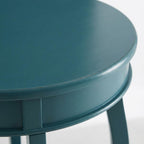 Furnifact Teal, Accent Side Table, Wood Engineered Wood Construction, Durable Home Design, Warm Stylish Finish, Quality Build for Home