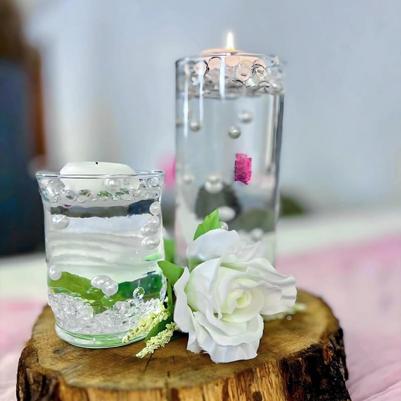 Decorative Crystals - Clear Filler for Wedding Centerpieces & Professional Event Decor