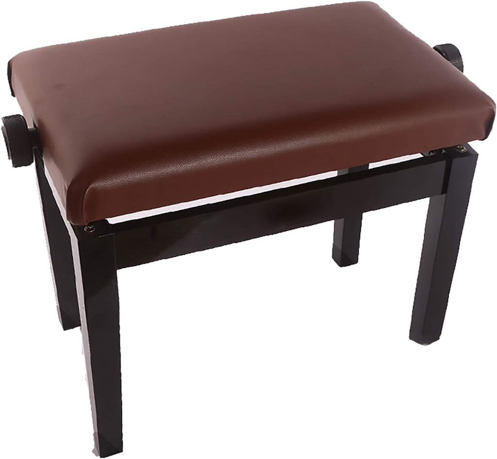 Piano Stool Piano Stools 1-Person Wooden Thickened Piano Bench Height Adjustable Padded Piano Bench