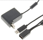 Console Sensor USB Charger AC Power Supply Adapter Cable for XBOX (360 Console) for Kinect Game Accessory