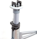 Feedback Sports Velo Column Floor-to-Ceiling Bicycle Storage, Black, Aluminum, 2-Bike Hanger, 2.1m to 10m