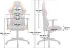 Cougar Armor Elite Royal Ergonomic Gaming Chair, Premium PVC Leather, 2D Armrest, 160º Reclining, Height Adjustment, Adjustable Tilt Tension, Head & Lumbar Pillow