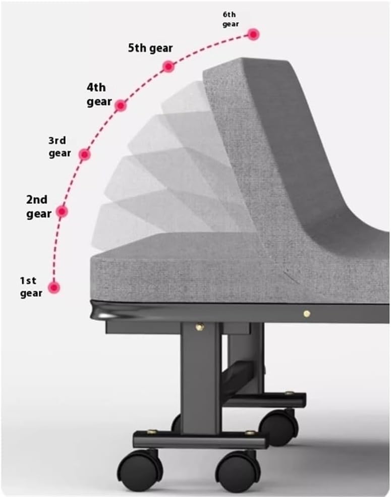 Camping Bed Folding Bed Sponge is an Ideal Choice for Families, Offices, and Travelers Folding Bed(XL)