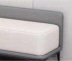Modern Bed End Stool Simple Modern Bedside Bench Bedroom Creative Entrance Shoe Long Sofa Entryway(Brown)