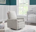 Oxford Baby Uptown Power Recliner/Glider, Sand