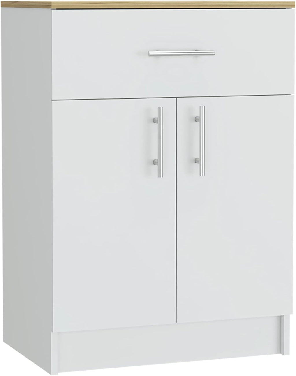 Oxford Pantry Cabinet, Kitchen Storage Solution for Utensils, Food & Dishes - Wall Storage, Adjustable Shelves, Compact Design