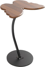 Side Table Butterfly Shape End Table, C-Shaped Small Coffee Tables Sofa Table, Living Room End Tables, 33 Pounds Capacity for Bedrooms Offices Lounge Small Spaces