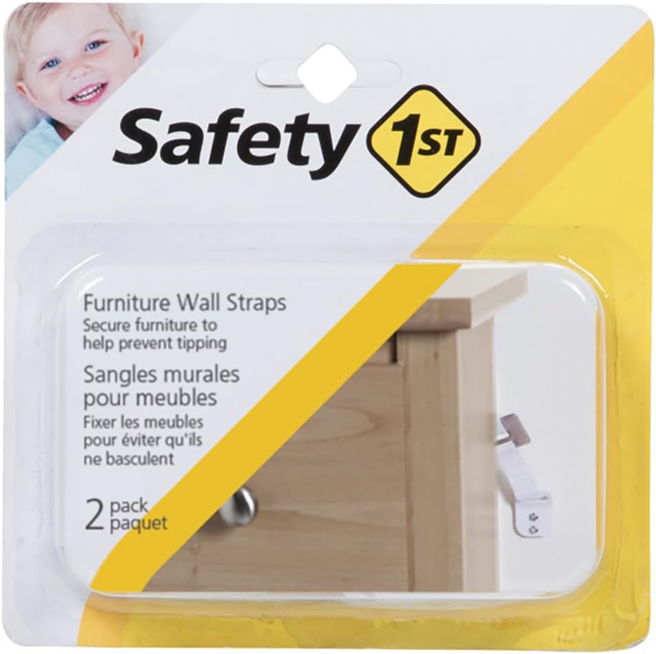 Safety 1st Furniture Wall Straps 2 Count