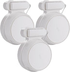Wall Mount Bracket fo Deco WiFi 7, Router Wall Holder for TP-Link BE23/BE25/BE3600/BE5000, Cord Management and Space Saving.Easy Installation to TP-Link WiFi 7 System(3Pack)