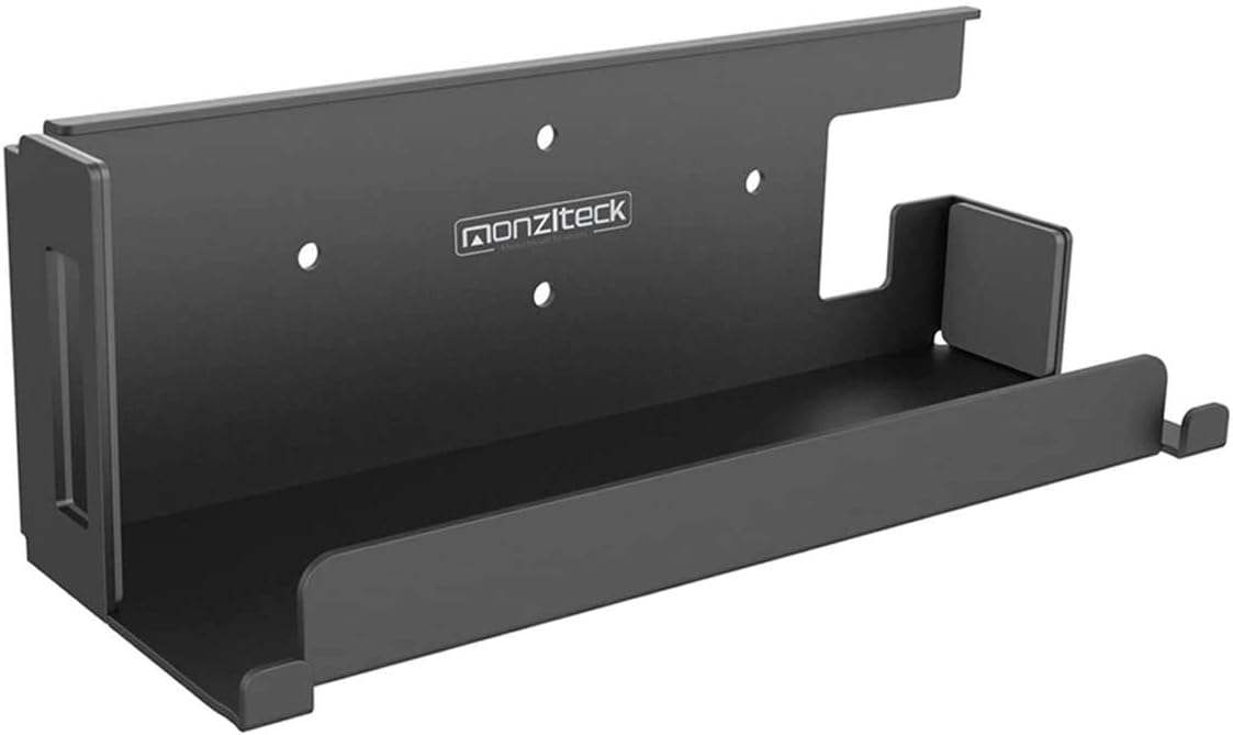 Monzlteck Wall Mount for Switch1/OLED, Near Or Behind TV,Save Space，Quick Heat Dissipation, Easy to Install,Not Fit for Switch2