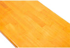 Boraam Shaker Bench, Black/Oak