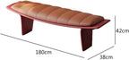 Modern Upholstered Long Bench for Living Room and Home Use Leather for Bedroom and Bed end Entryway(XXL)