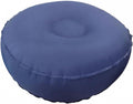 Inflatable Meditation Cushion Comfortable Microfiber Surface Yoga Pillow Portable Lightweight Foldable Ergonomic Design Suitable for Meditation Travel, Black