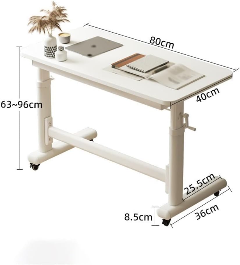 Center Table Study Desk Lift Table Sliding Sofa Side Computer Storage Shelf