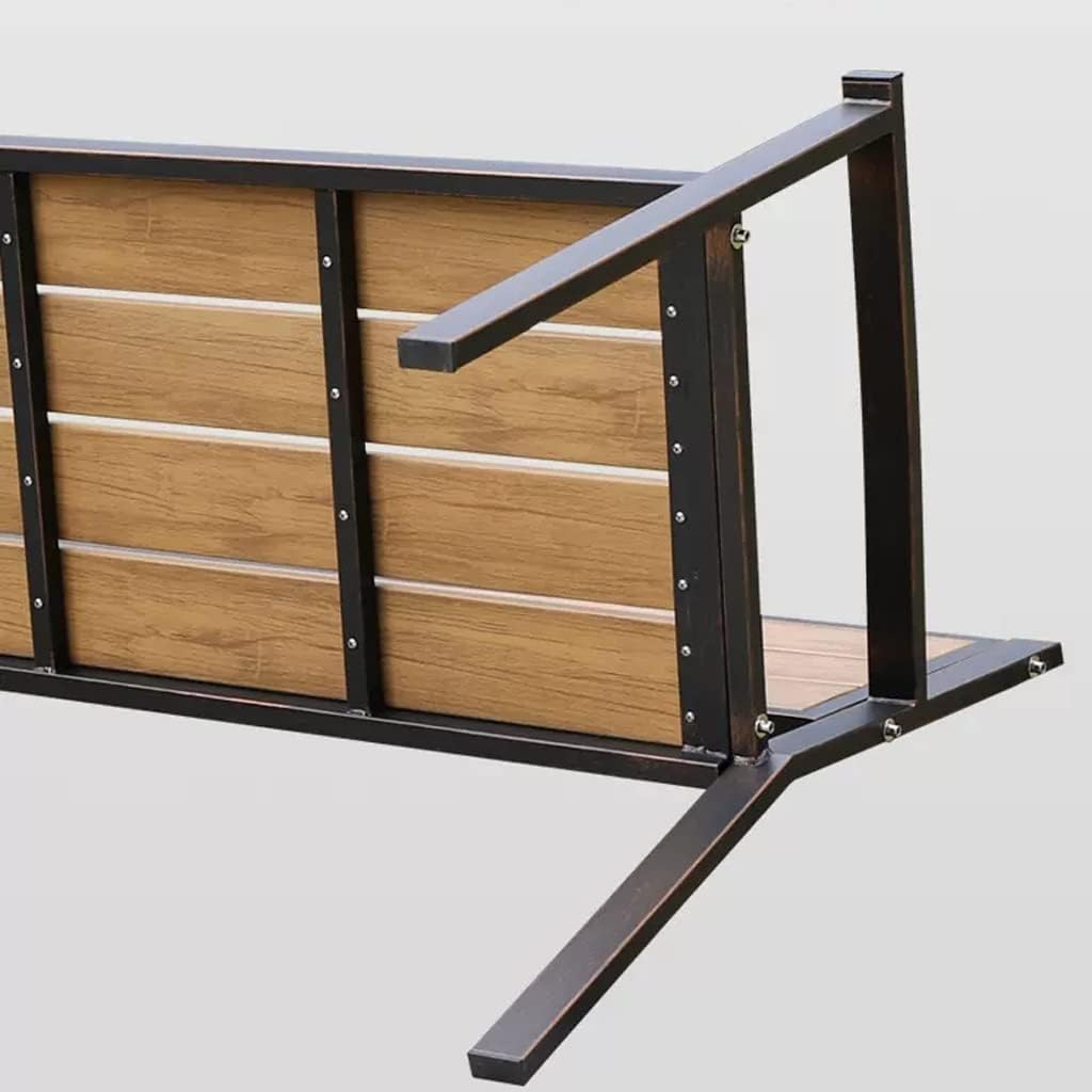 Patio Benches for Outdoors Garden Bench Outdoor Leisure Stool Home Commercial Park Seat Chair Double Garden Benches for Outdoors