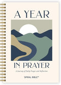 Spiral Bible™ A Year in Prayer | 12 Monthly Themes, Undated 5-Day Format, Guided Prayer Book with Scripture | Reflection Journal for Adults & Teens | 7in x 9in Hardcover Notebook, Mountains
