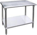Stainless Steel Work Table Food Prep Worktable Restaurant Supply 18" x 48" NSF Approved