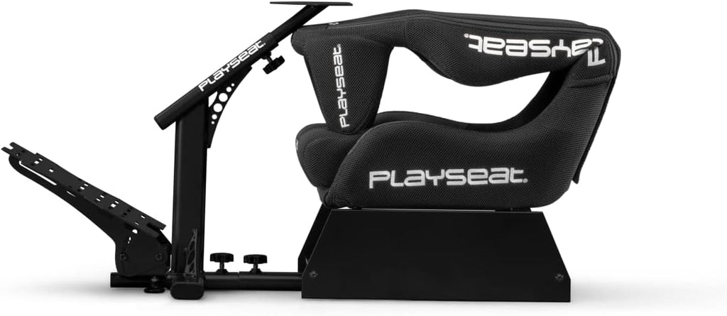 Playseat Evolution Pro Sim Racing Cockpit | Comfortable Racing Simulator Cockpit | Easily Adjustable | Compatible with All Steering Wheels & Pedals on the Market | Supports PC & Console |Actifit