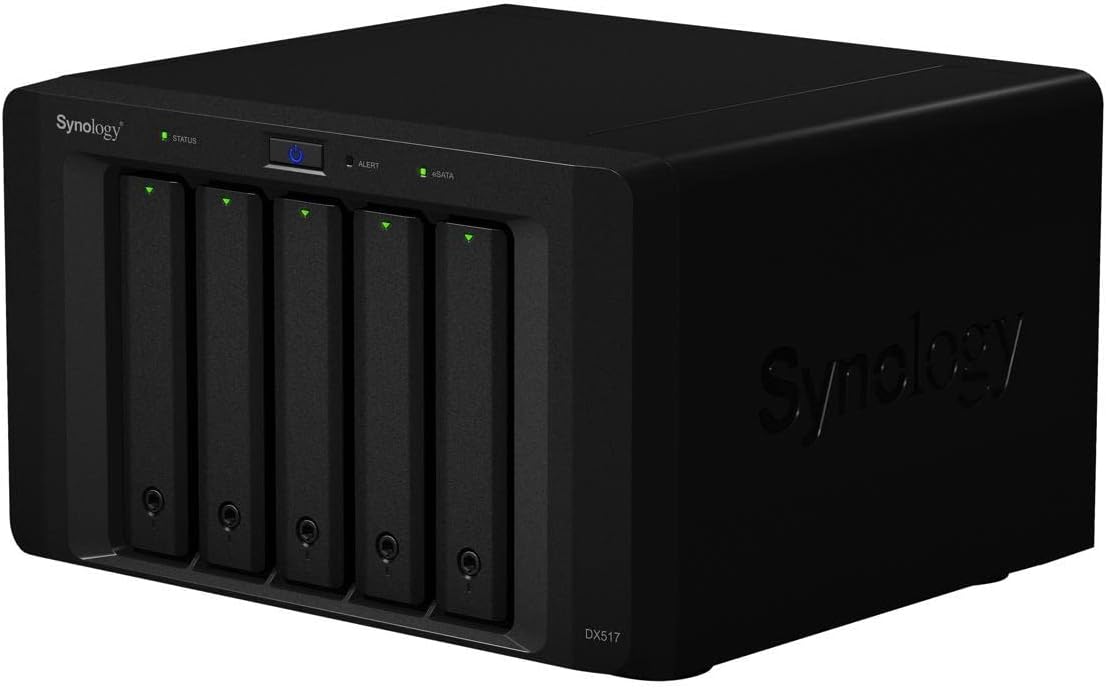 Synology 5bay Expansion Unit DX517 (Diskless) 157 mm x 248 mm x 233 mm