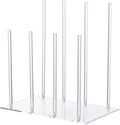 Stackable Boot Organizers Sturdy Acrylic Rack Stores 4 Pair of Shoes with Space Efficiency Space Saving Boot Organizers Shelf