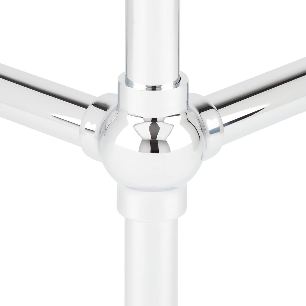 Signature Hardware 480504 Cierra 24-1/4" Vitreous China Console Bathroom Sink with 3 Faucet Holes at 8" Centers