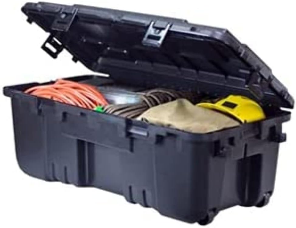 *1819 XXL HINGED Storage Box - 108 Quart Black