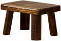 Wooden Square Stool Chinese Sturdy Wood Footstool Sturdy Wooden Footstool for Kids, Entryway, Tea Room, Large Tall Solid Wood Stool