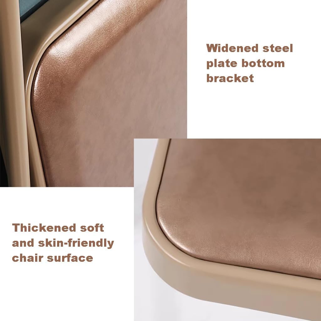 Adult Foldable Backless Yoga Chair with a Load Capacity of 300 kilograms. Yoga Auxiliary Chair with Lumbar Back Support Freed Back Pain Chair can Assist in Completing Yoga Movements.,Pink