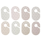 3 Sprouts Baby Closet Dividers 8-Piece Set Newborn to 2T - Double-Sided Organizer for Nursery Clothing Storage - Double Dot