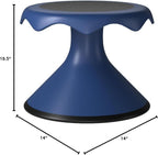Hokki VS America Stool, Flexible Ergonomic Seating Stool for Kids and Adults, 18" Seat Height, Blue