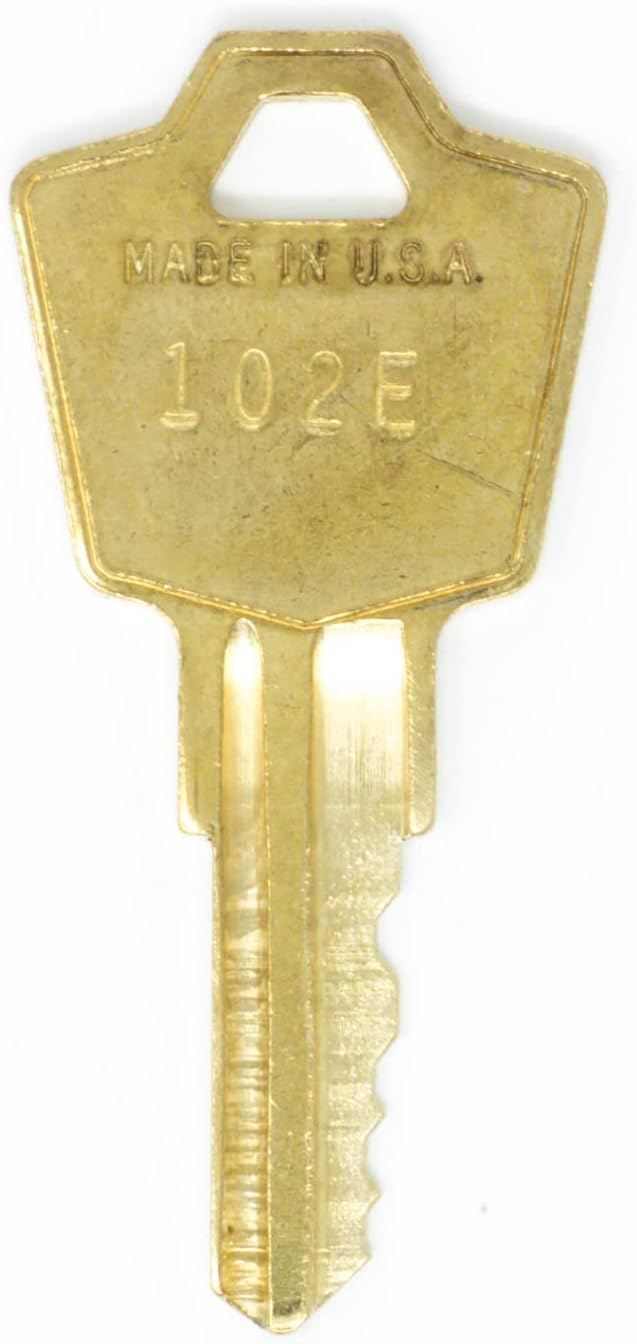 HON 102E File Cabinet Replacement Keys: 2 Keys