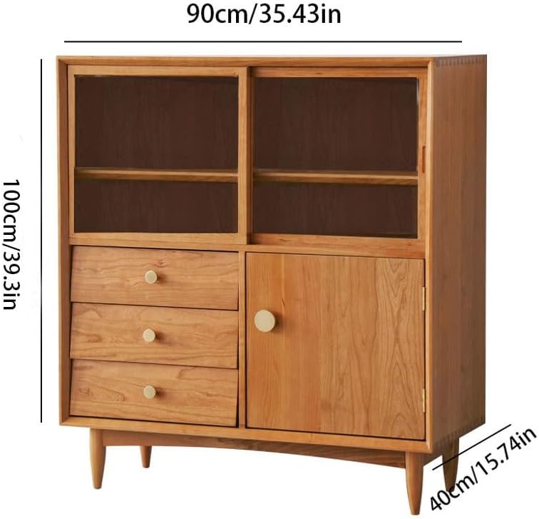Entryway Cabinet Japanese Style Dining Sideboard Restaurant Storage Cabinet Living Room Tea Cabinet Wine Cabinet Display Cabinet Sideboard Storage Cabinet