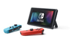 Nintendo Switch - Neon Red & Neon Blue, Switch Controller and Dock, Japanese Version, Compatible with US Region, Includes 128GB Micro SD Card and Storage Pouch
