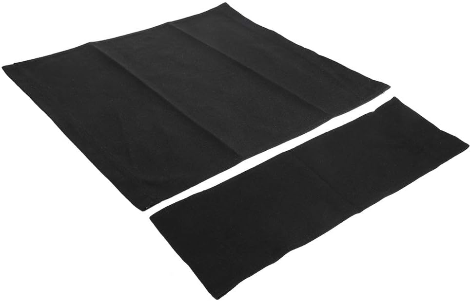 Zerone 1 Set Directors Chair Replacement,Chair Replacement Seat Cloth Home Supplies Furniture Accessories for Home Director Chair (Black)